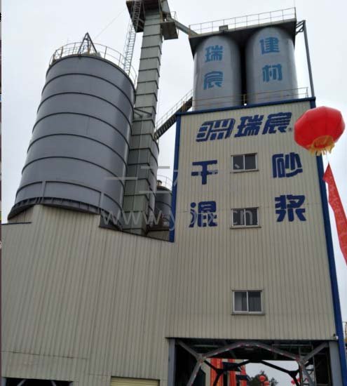 海南瑞宸干混砂漿生產(chǎn)線(xiàn)